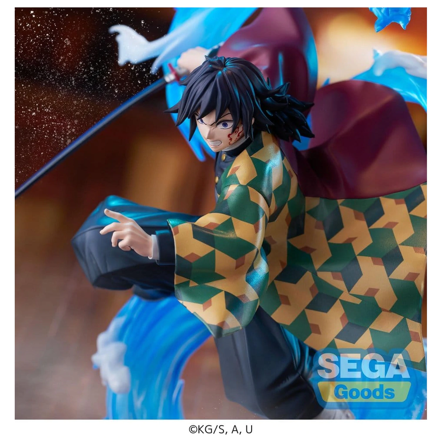 Demon Slayer: Kimetsu no Yaiba FIGURIZMa PVC figura Giyu Tomioka Constant Flux 25 cm termékfotó
