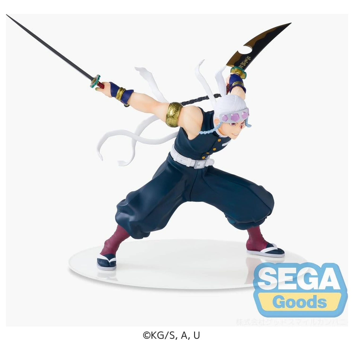Demon Slayer: Kimetsu no Yaiba FIGURIZMa PVC figura Tengen Uzui (re-run) 16 cm termékfotó