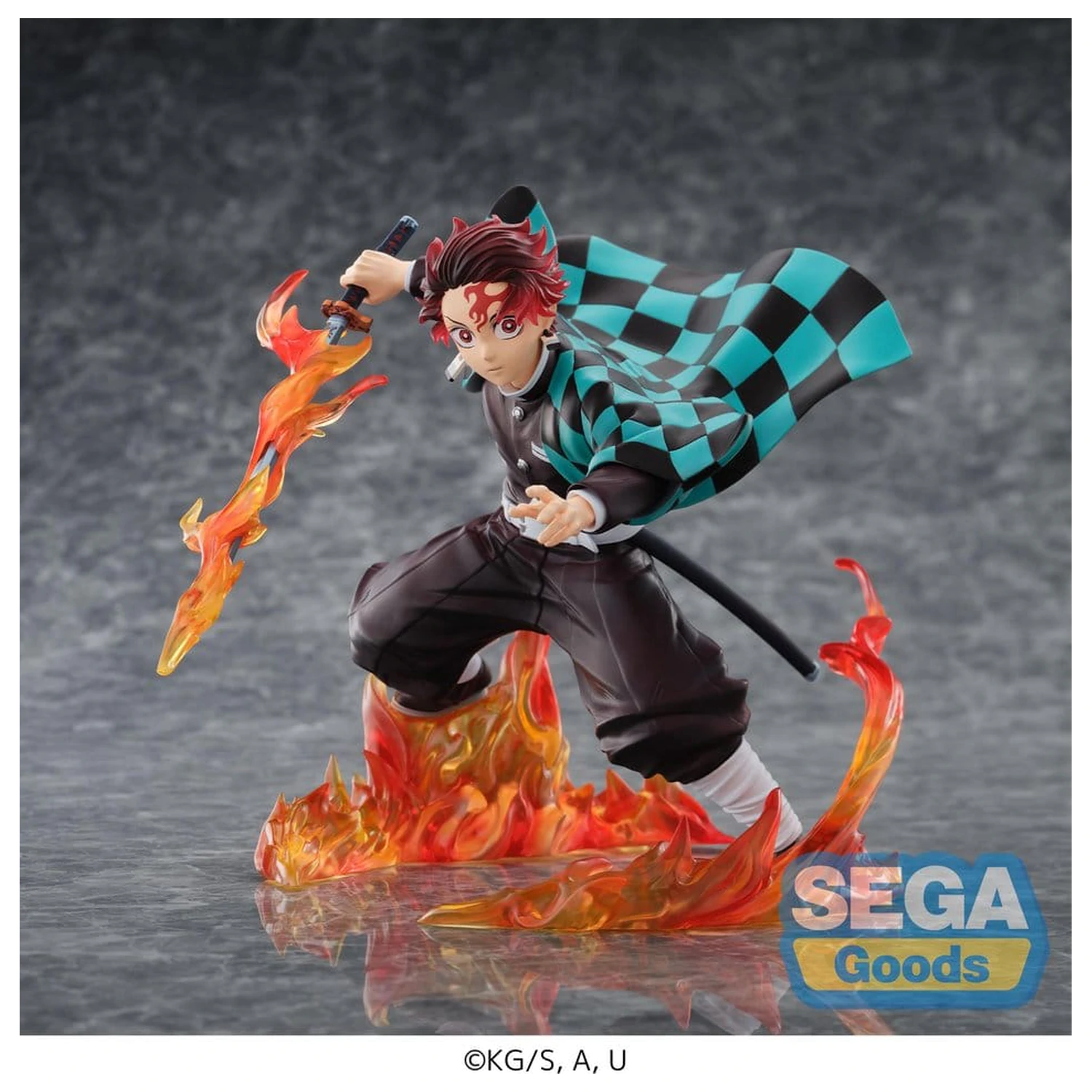 Demon Slayer: Kimetsu no Yaiba FIGURIZMa Tanjiro Kamado Transparent World PVC figura 18 cm termékfotó