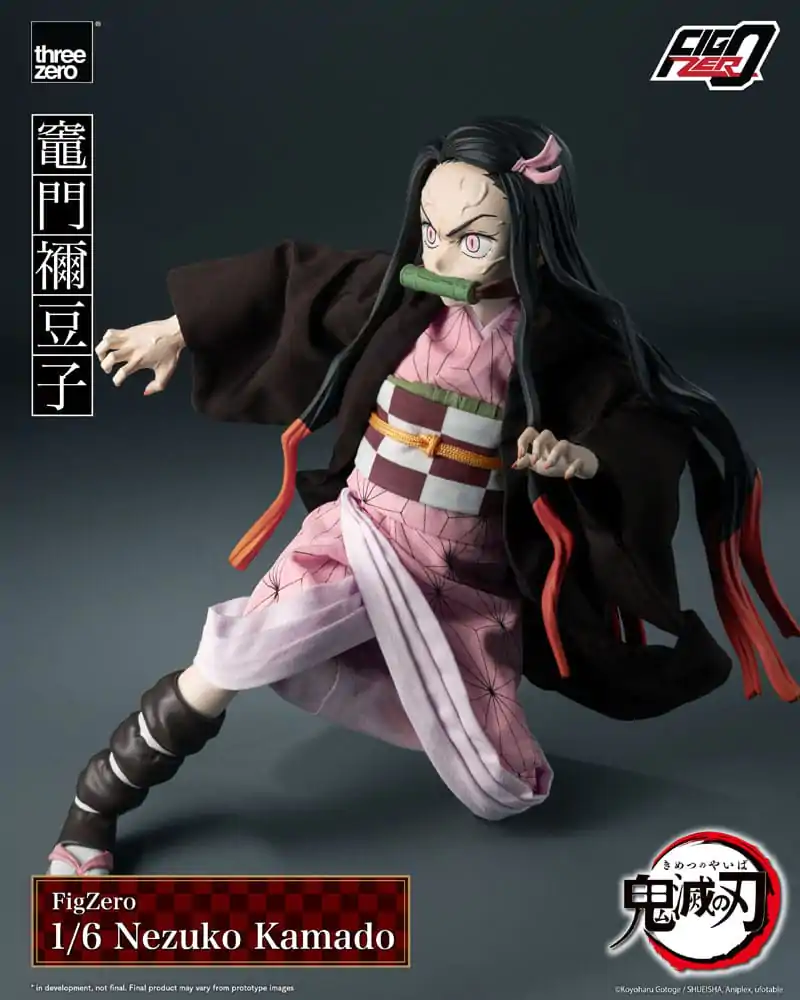 Demon Slayer: Kimetsu no Yaiba FigZero akciófigura 1/6 Nezuko Kamado 26 cm termékfotó