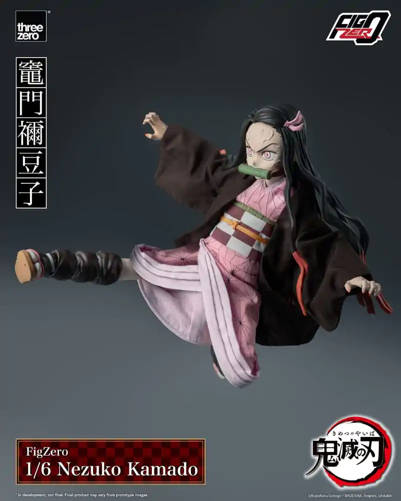 Demon Slayer: Kimetsu no Yaiba FigZero akciófigura 1/6 Nezuko Kamado 26 cm termékfotó