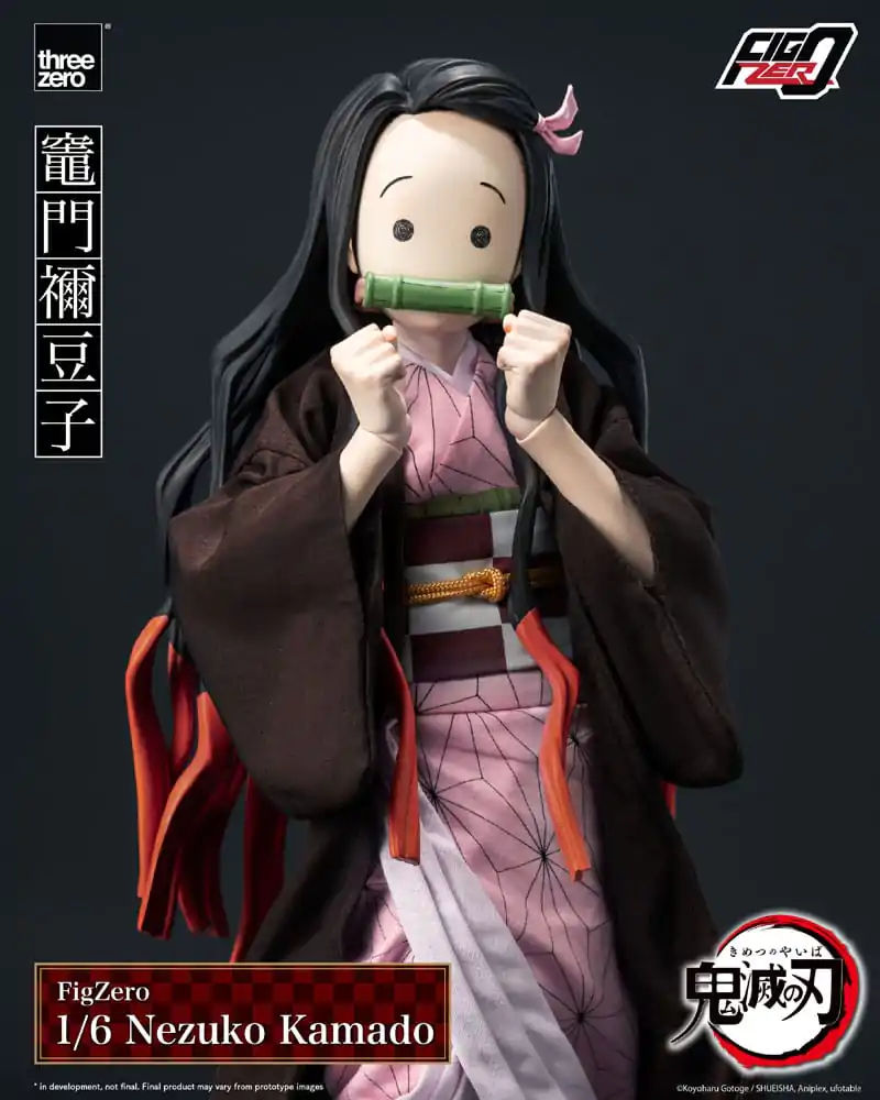 Demon Slayer: Kimetsu no Yaiba FigZero akciófigura 1/6 Nezuko Kamado 26 cm termékfotó
