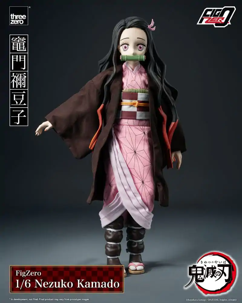 Demon Slayer: Kimetsu no Yaiba FigZero akciófigura 1/6 Nezuko Kamado 26 cm termékfotó