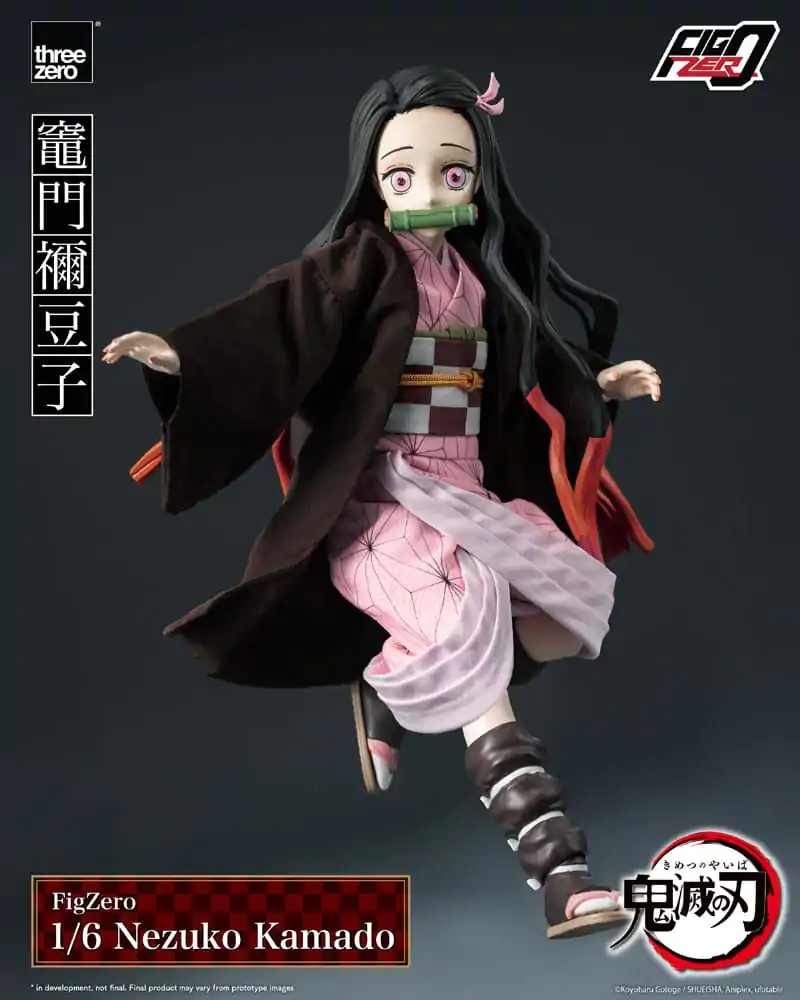 Demon Slayer: Kimetsu no Yaiba FigZero akciófigura 1/6 Nezuko Kamado 26 cm termékfotó