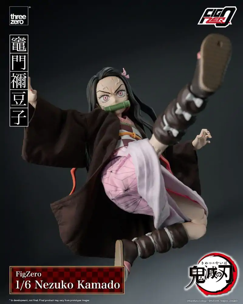 Demon Slayer: Kimetsu no Yaiba FigZero akciófigura 1/6 Nezuko Kamado 26 cm termékfotó
