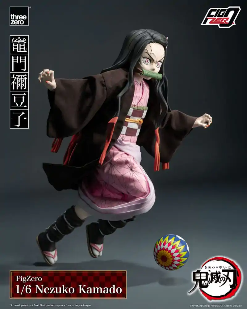 Demon Slayer: Kimetsu no Yaiba FigZero akciófigura 1/6 Nezuko Kamado 26 cm termékfotó