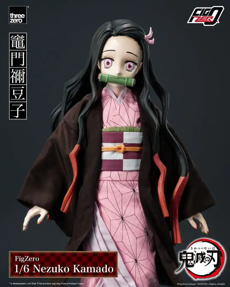 Demon Slayer: Kimetsu no Yaiba FigZero akciófigura 1/6 Nezuko Kamado 26 cm termékfotó
