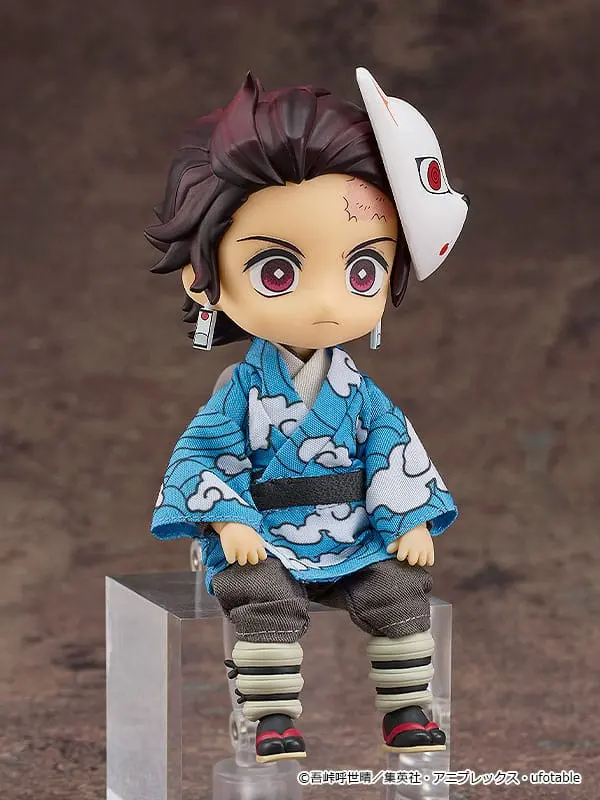 Demon Slayer: Kimetsu no Yaiba for Nendoroid Doll Figures Outfit Set: Tanjiro Kamado - Final Selection Ver. termékfotó