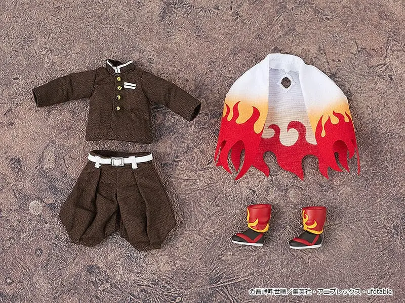 Demon Slayer: Kimetsu no Yaiba for Nendoroid játék baba figura outfit kiegészítő csomag: Kyojuro Rengoku termékfotó