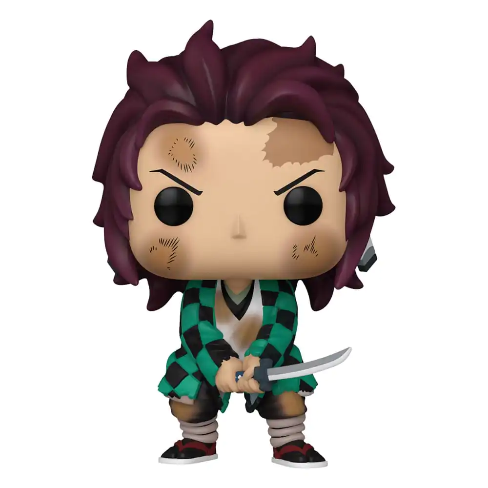 Demon Slayer: Kimetsu no Yaiba Funko POP! Animation figura Tanjiro (Training) 9 cm termékfotó