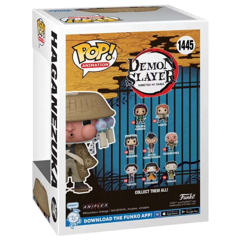 Demon Slayer: Kimetsu no Yaiba Funko POP! Animation vinyl figura Haganezuka with Hat Exclusive Version 9 cm termékfotó