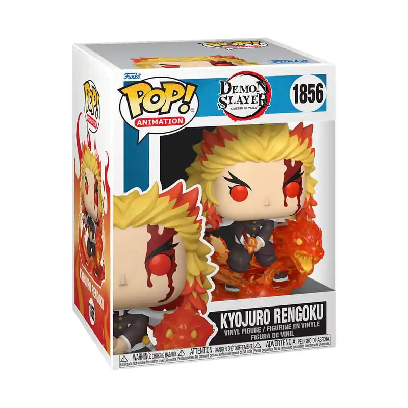 Demon Slayer: Kimetsu no Yaiba Funko POP! Animation Vinyl figura Kyojuro Rengoku 9th form Exkluzív 9 cm termékfotó