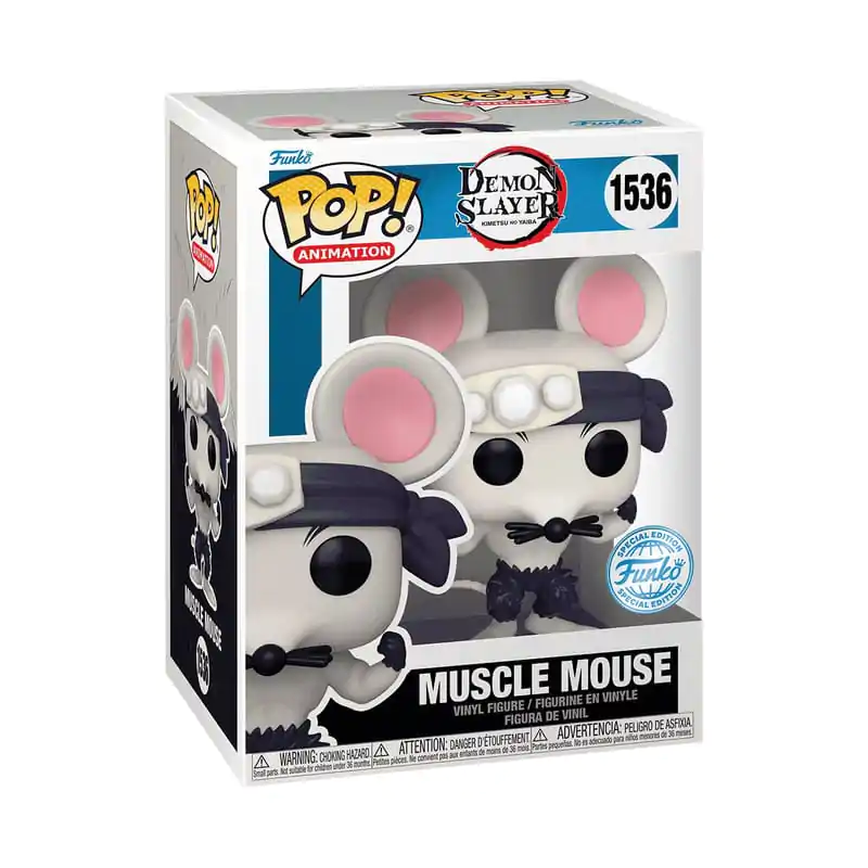 Demon Slayer: Kimetsu no Yaiba Funko POP! Animation Vinyl figura Muscle Mouse Exkluzív 9 cm termékfotó