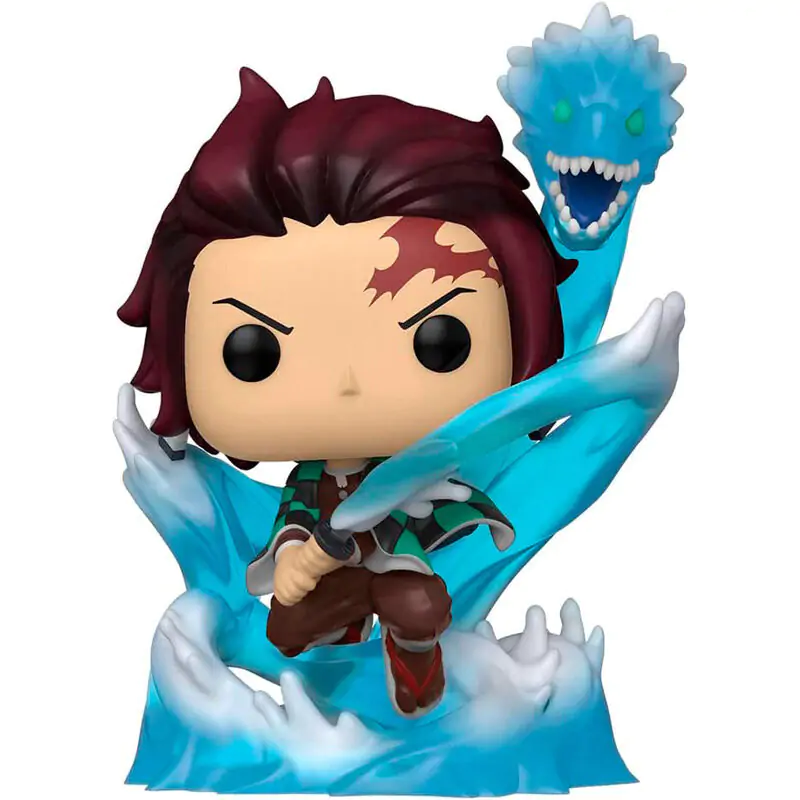 Demon Slayer: Kimetsu no Yaiba Funko POP! Animation Vinyl figura Tanjro W/ Dragon(GW/TRL) 9 cm termékfotó