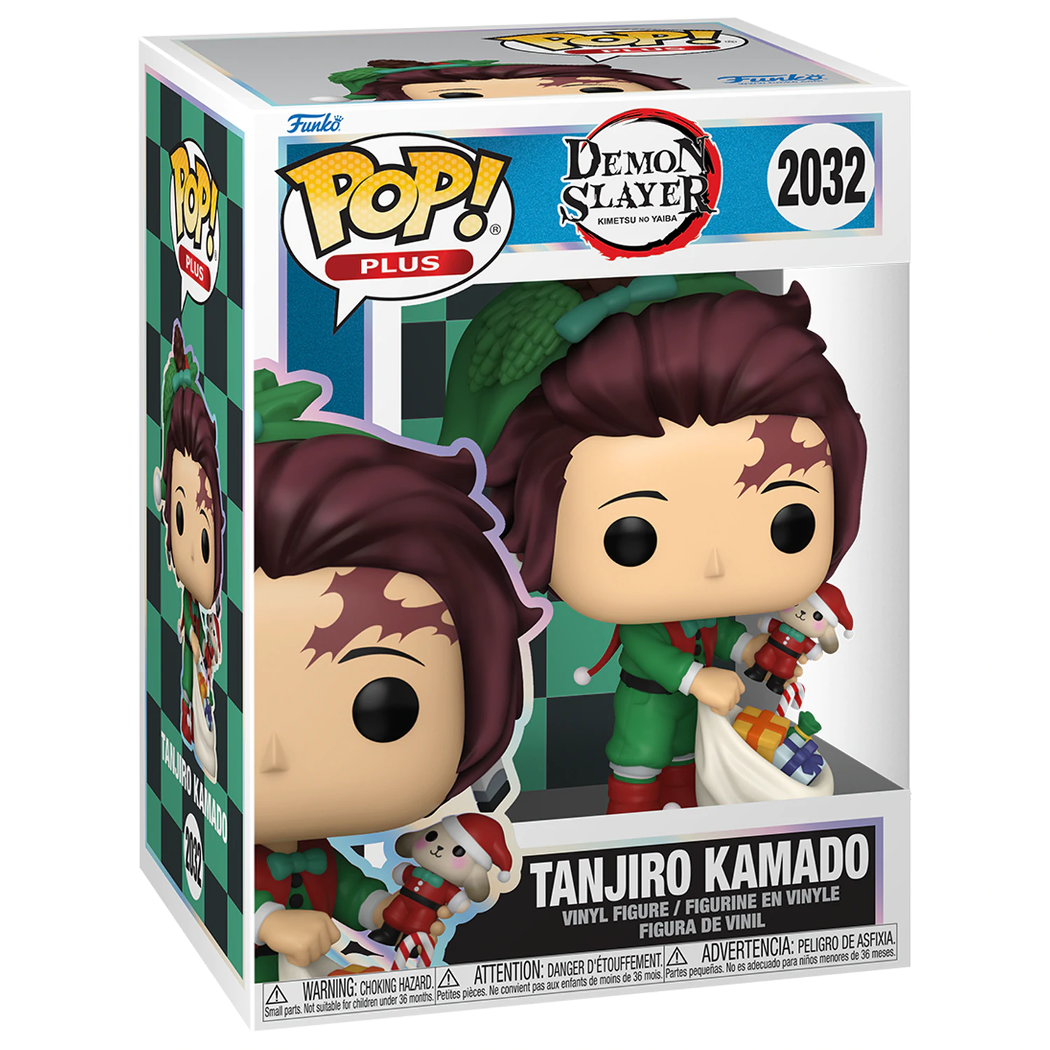 Demon Slayer: Kimetsu no Yaiba Funko POP! Plus Animation Vinyl figura Tanjiro (Holi) 9 cm termékfotó