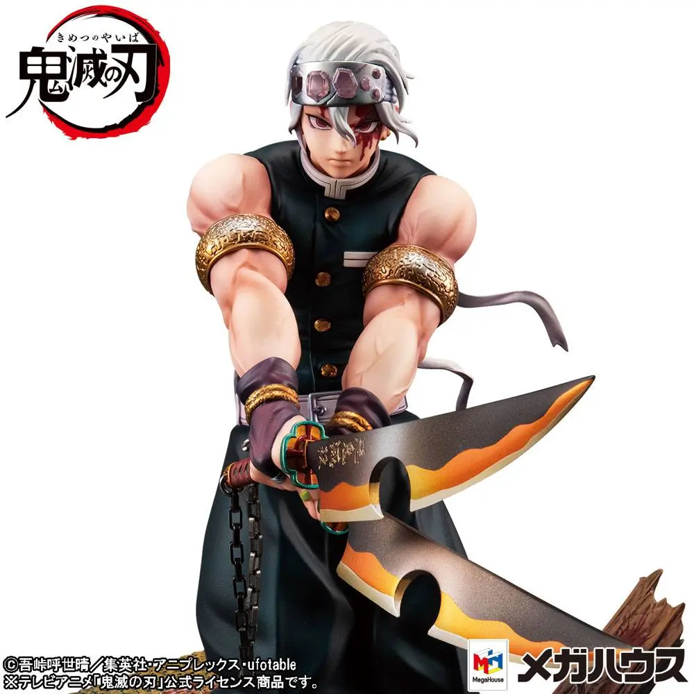 Demon Slayer Kimetsu no Yaiba G.E.M. 1/8 Tengen Uzui PVC szobor figura 23 cm termékfotó