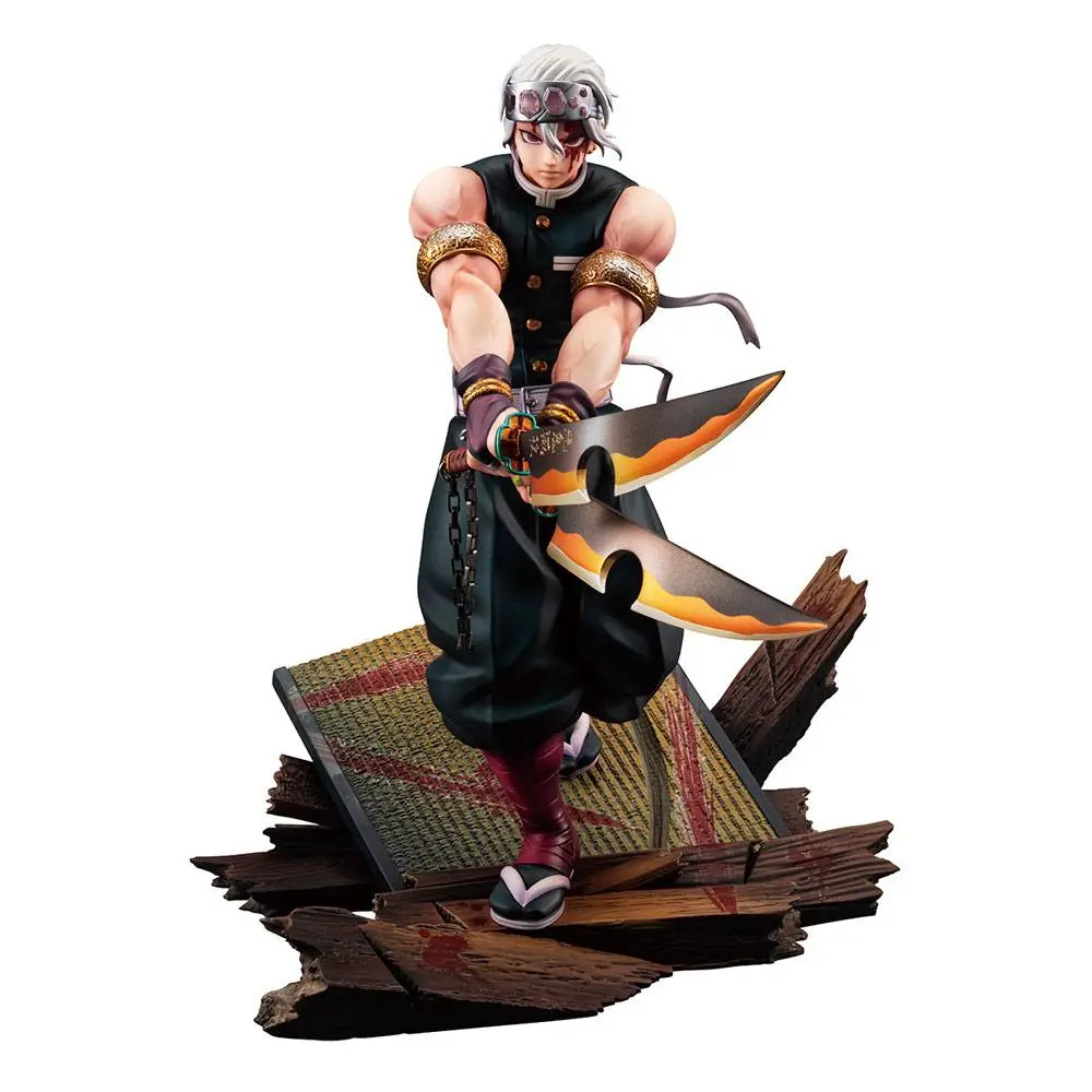 Demon Slayer Kimetsu no Yaiba G.E.M. 1/8 Tengen Uzui PVC szobor figura 23 cm termékfotó