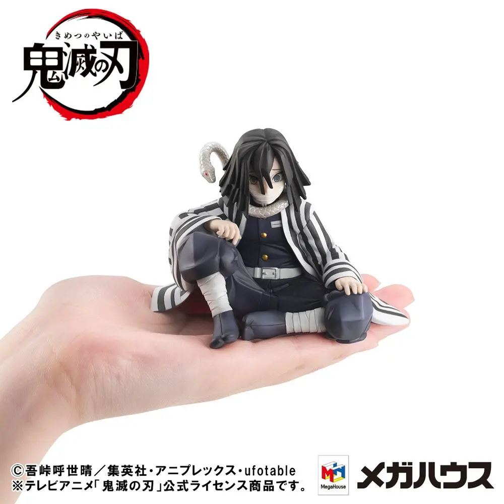 Demon Slayer Kimetsu no Yaiba G.E.M. Iguro-san Palm Size Deluxe Version PVC szobor figura 7 cm termékfotó