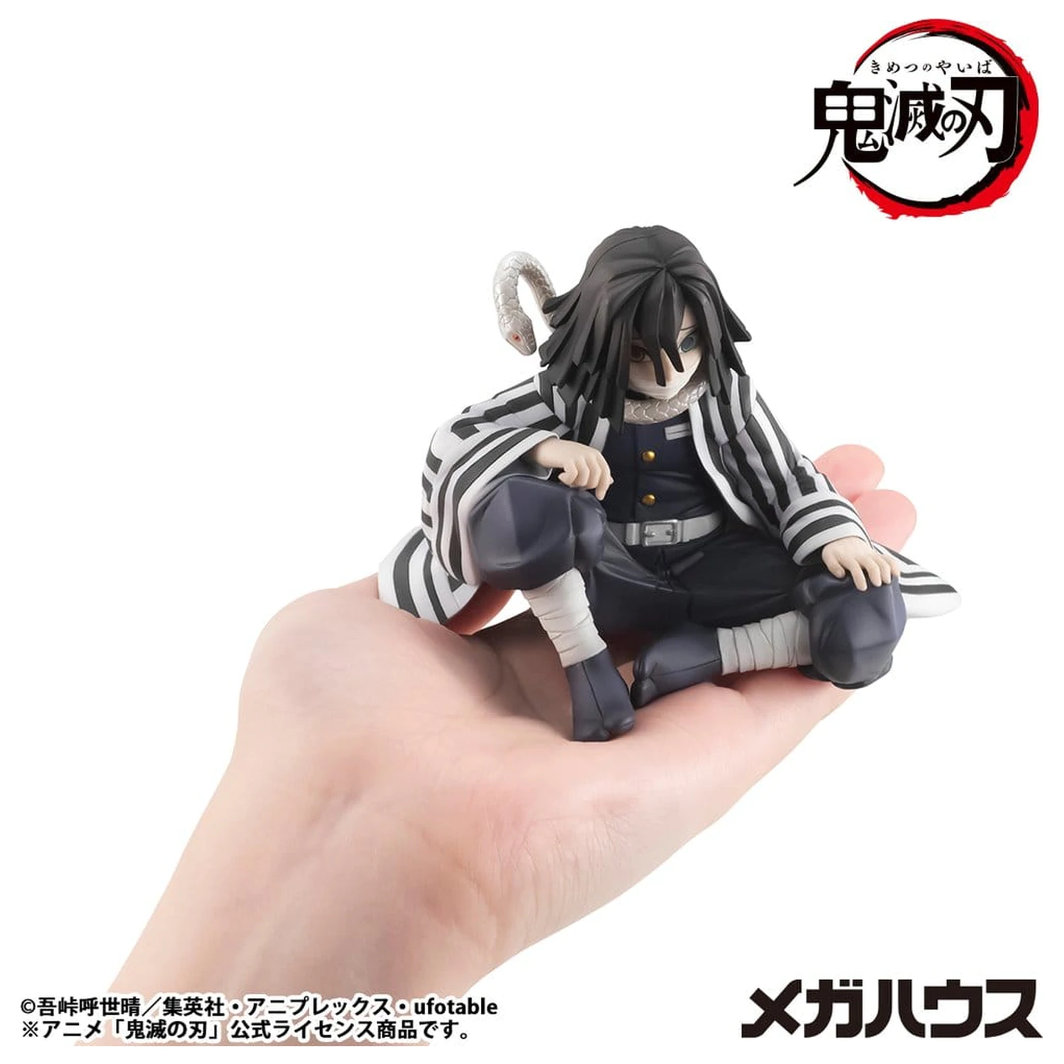 Demon Slayer Kimetsu no Yaiba G.E.M. Iguro-san Palm Size PVC szobor figura 7 cm termékfotó