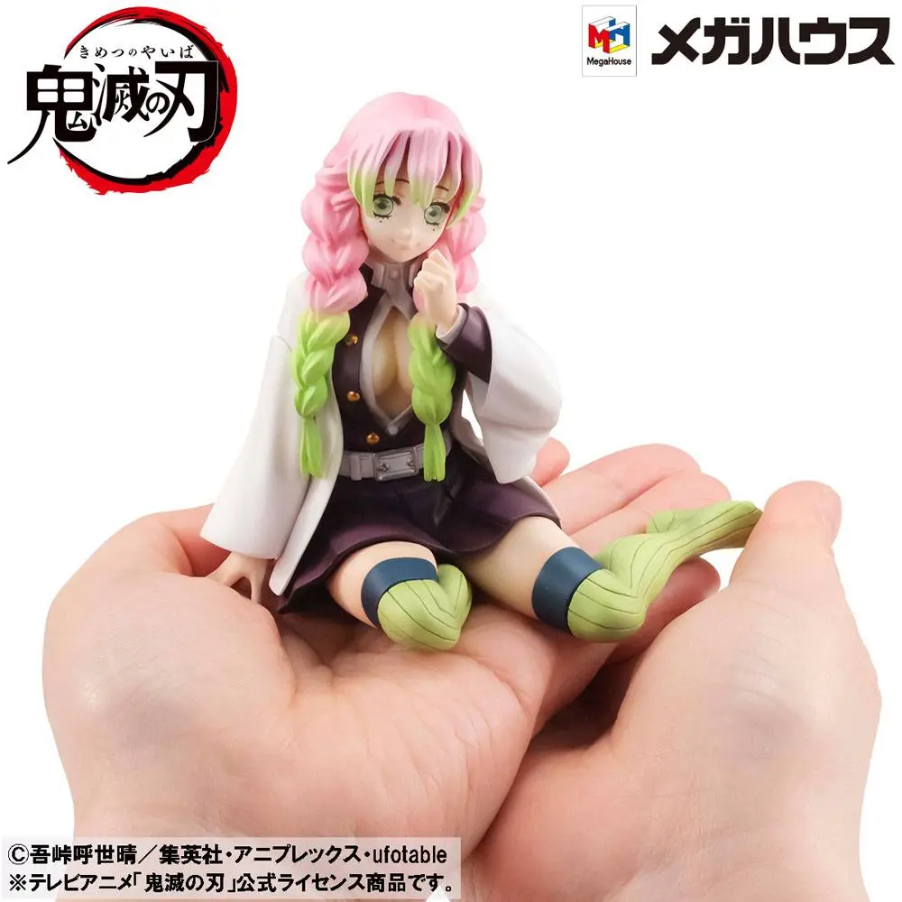 Demon Slayer Kimetsu no Yaiba G.E.M. Kanroji-san Palm Size PVC szobor figura 8 cm termékfotó