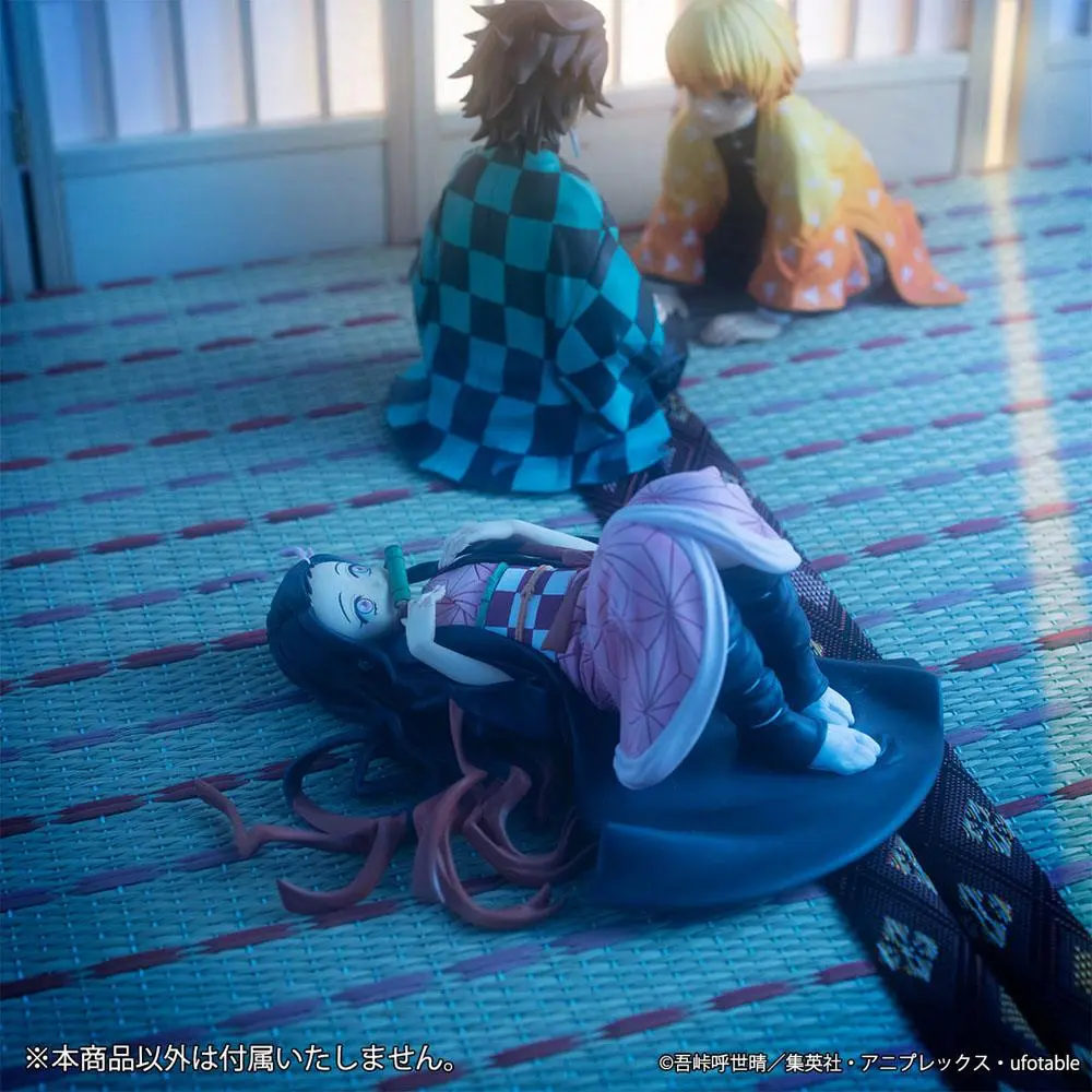 Demon Slayer Kimetsu no Yaiba G.E.M. Nezuko Ver. 2 Palm Size Edition Deluxe PVC szobor figura 12 cm termékfotó