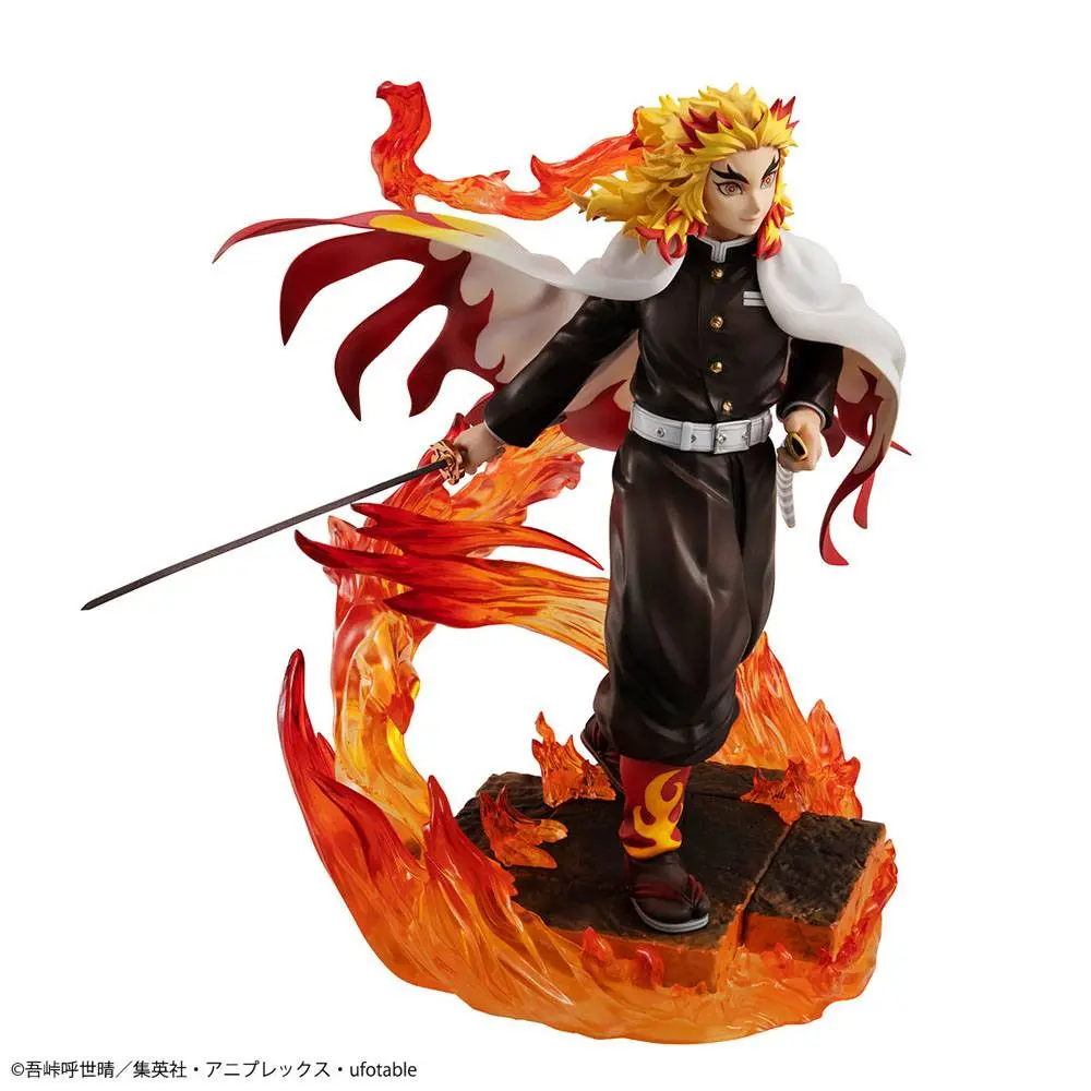 Demon Slayer Kimetsu no Yaiba G.E.M. Rengoku Kyojuro PVC szobor figura 21 cm termékfotó