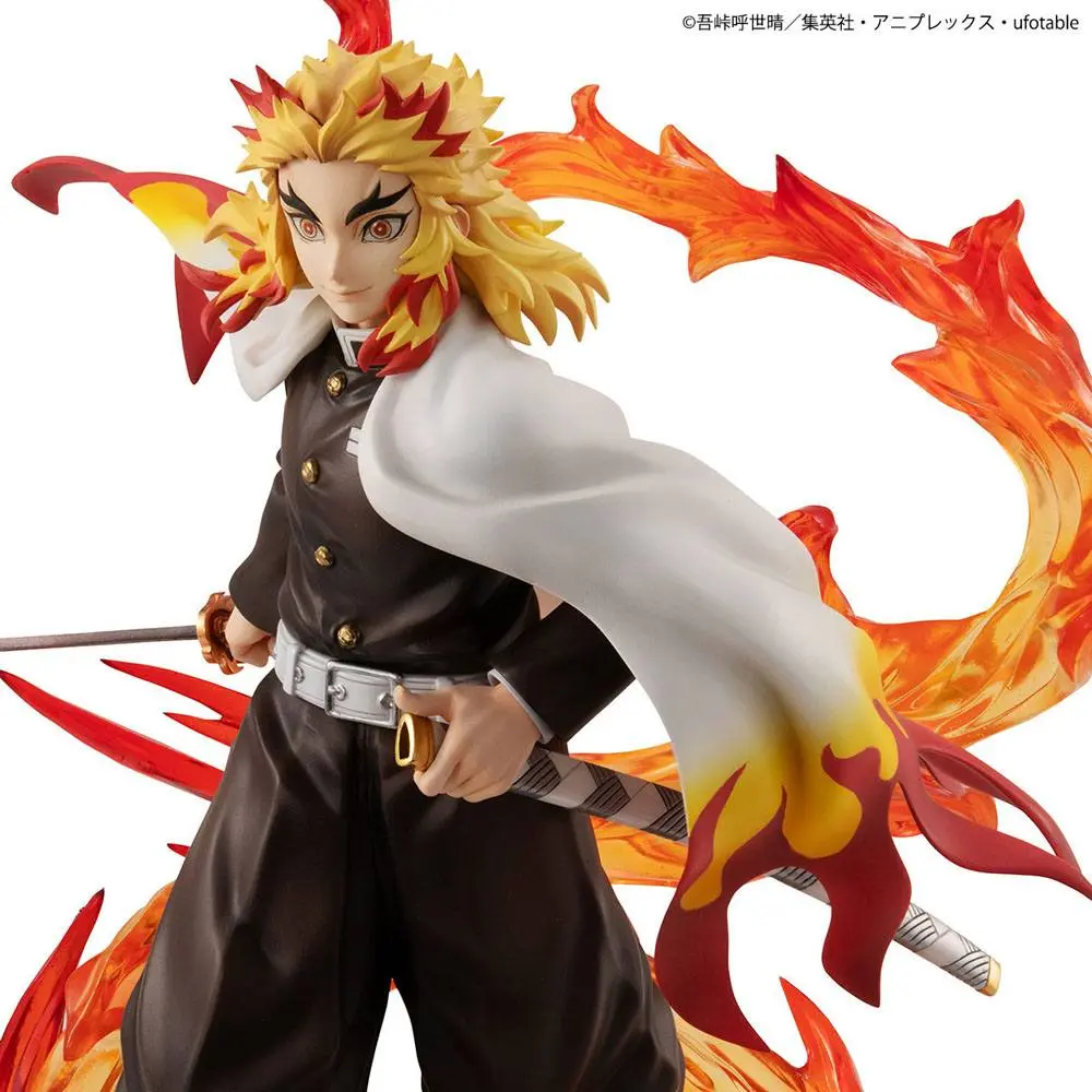 Demon Slayer Kimetsu no Yaiba G.E.M. Rengoku Kyojuro PVC szobor figura 21 cm termékfotó