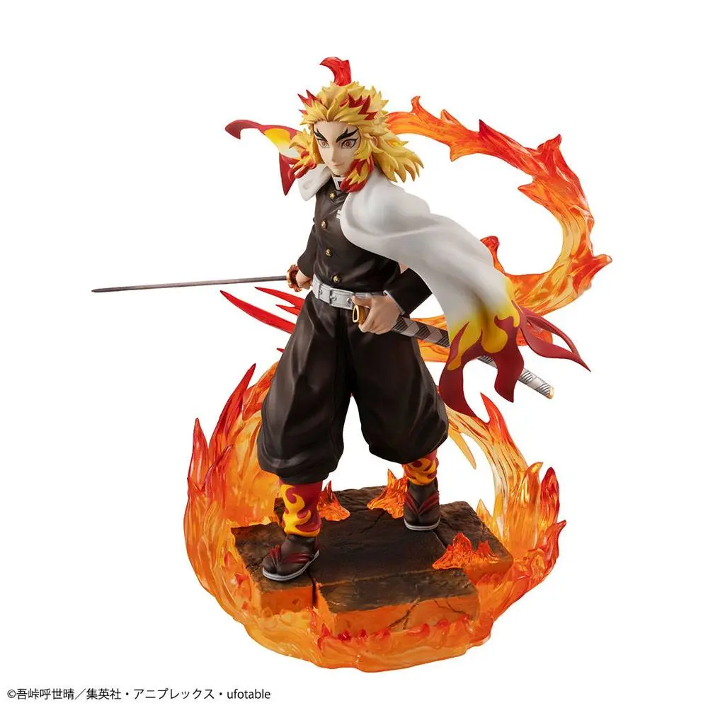 Demon Slayer Kimetsu no Yaiba G.E.M. Rengoku Kyojuro PVC szobor figura 21 cm termékfotó