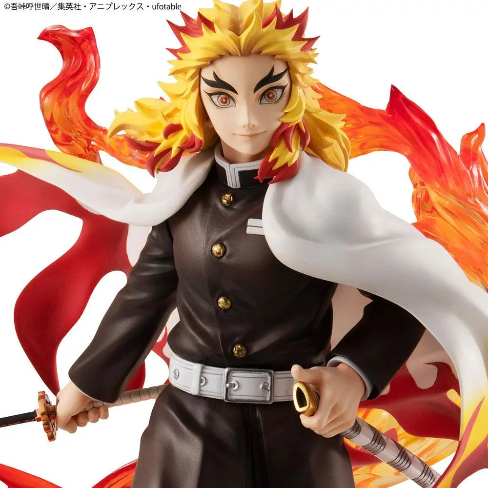 Demon Slayer Kimetsu no Yaiba G.E.M. Rengoku Kyojuro PVC szobor figura 21 cm termékfotó