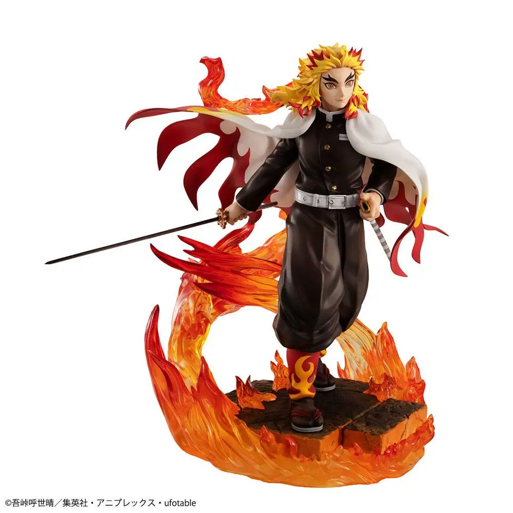 Demon Slayer Kimetsu no Yaiba G.E.M. Rengoku Kyojuro PVC szobor figura 21 cm termékfotó