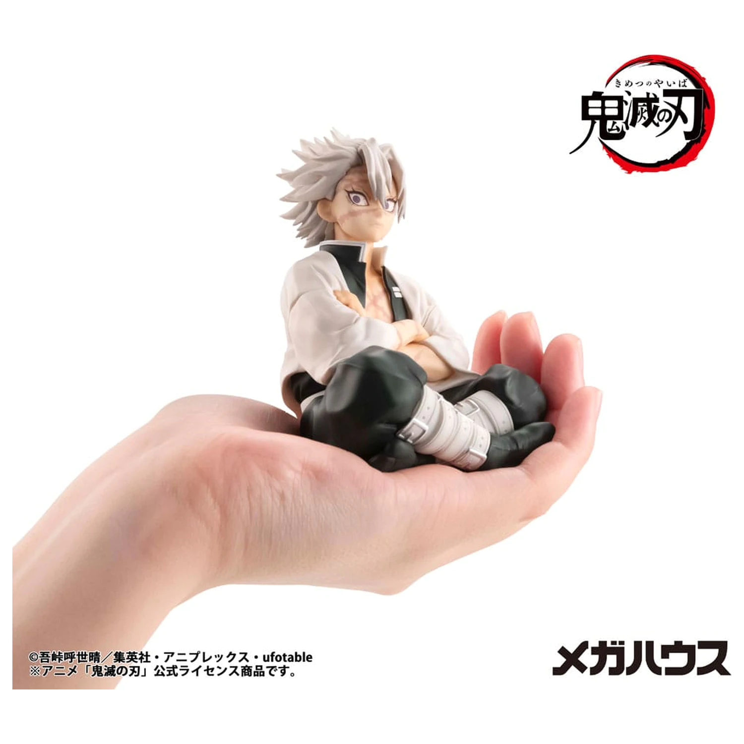 Demon Slayer Kimetsu no Yaiba G.E.M. Shinazugawa-san Palm Size PVC szobor figura 9 cm termékfotó