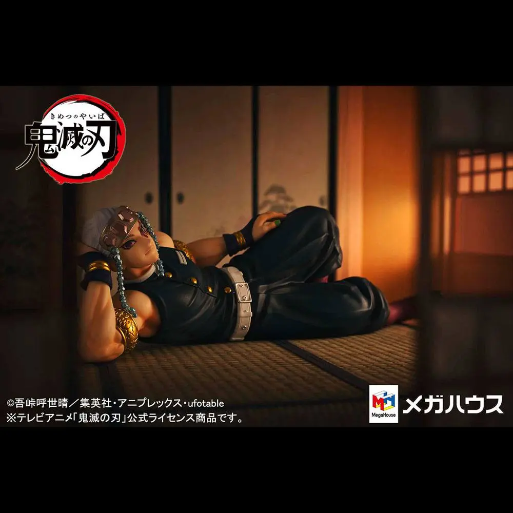 Demon Slayer Kimetsu no Yaiba G.E.M. Uzui-san Palm Size Edition Deluxe PVC szobor figura 19 cm termékfotó