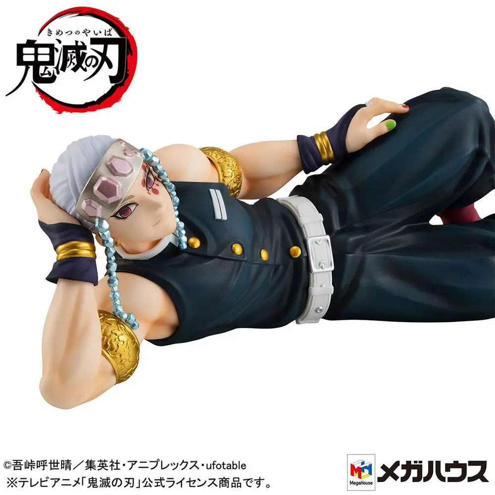 Demon Slayer Kimetsu no Yaiba G.E.M. Uzui-san Palm Size Edition Deluxe PVC szobor figura 19 cm termékfotó