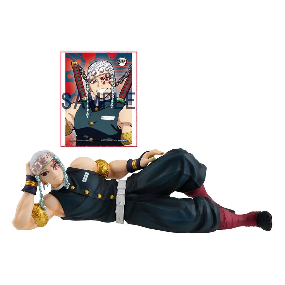 Demon Slayer Kimetsu no Yaiba G.E.M. Uzui-san Palm Size Edition Deluxe PVC szobor figura 19 cm termékfotó