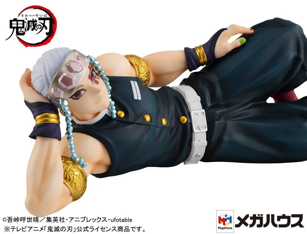 Demon Slayer Kimetsu no Yaiba G.E.M. Uzui-san Palm Size PVC szobor figura 19 cm termékfotó