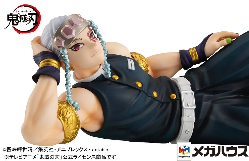 Demon Slayer Kimetsu no Yaiba G.E.M. Uzui-san Palm Size PVC szobor figura 19 cm termékfotó