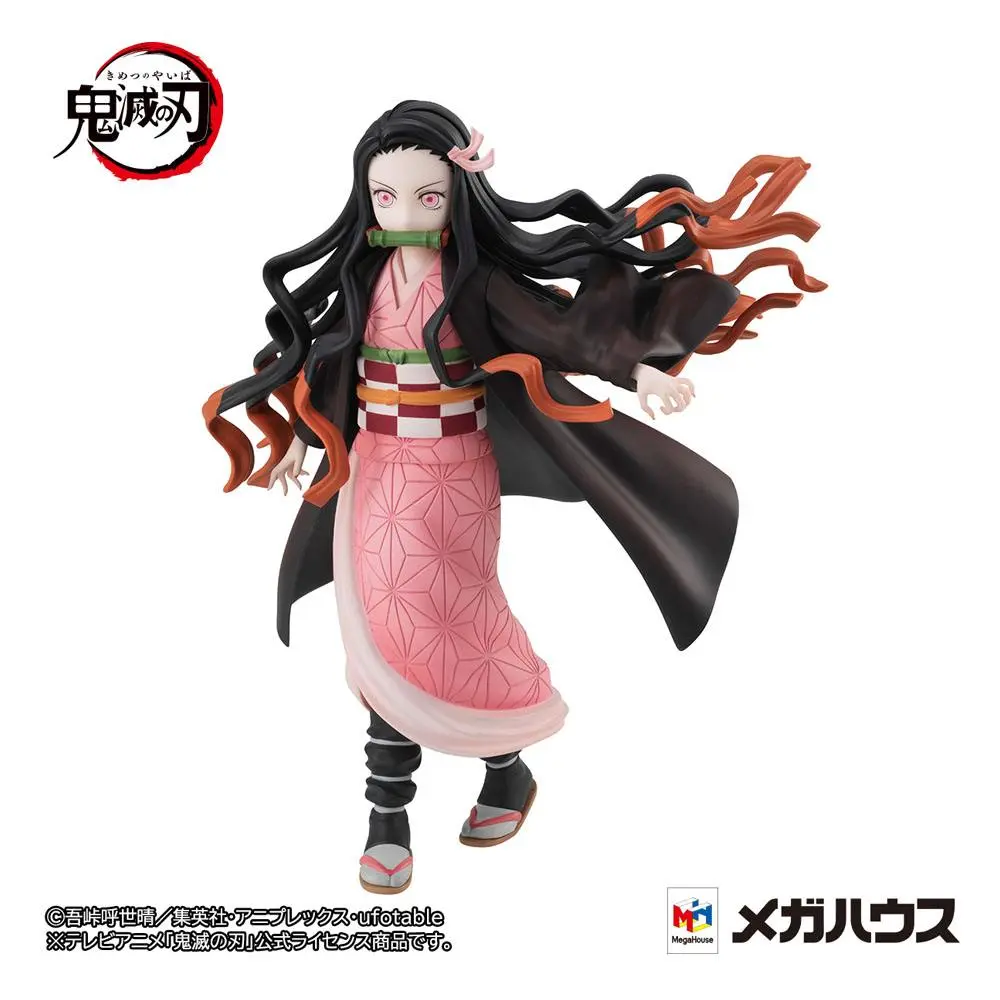 Demon Slayer: Kimetsu no Yaiba Gals Nezuko Kamado PVC szobor figura 18 cm termékfotó