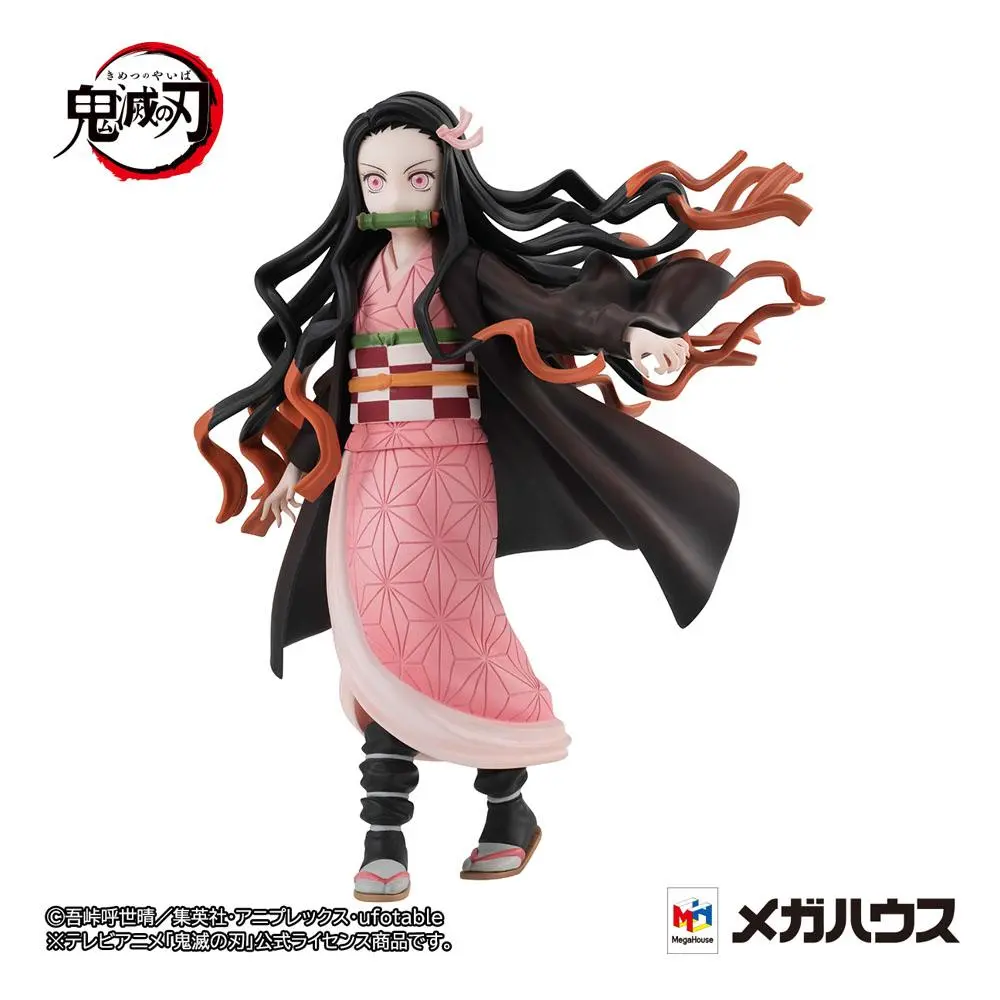 Demon Slayer: Kimetsu no Yaiba Gals Nezuko Kamado PVC szobor figura 18 cm termékfotó