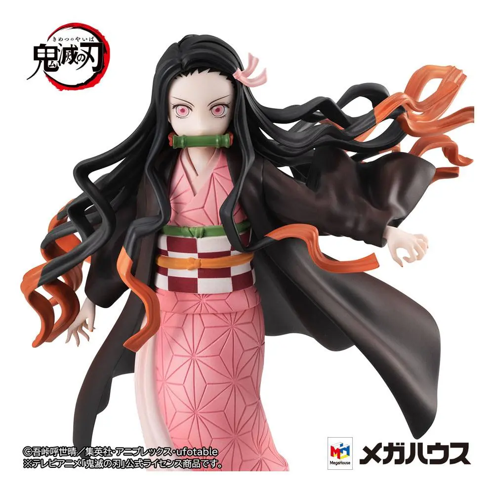 Demon Slayer: Kimetsu no Yaiba Gals Nezuko Kamado PVC szobor figura 18 cm termékfotó