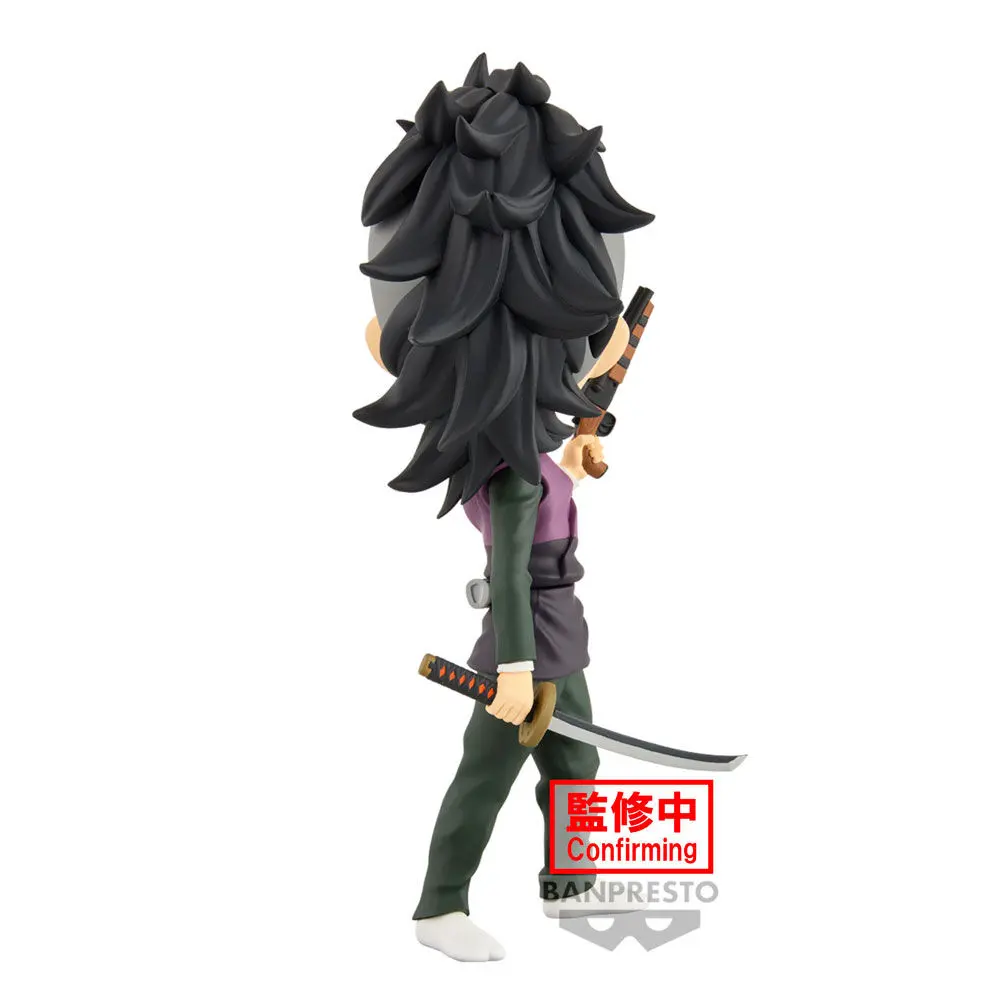 Demon Slayer Kimetsu no Yaiba Genya Shinazugawa Q posket figura 14cm termékfotó