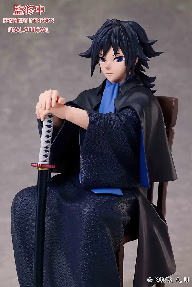 Demon Slayer: Kimetsu no Yaiba Giyu Tomioka szobor figura 16 cm termékfotó