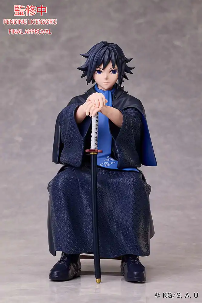 Demon Slayer: Kimetsu no Yaiba Giyu Tomioka szobor figura 16 cm termékfotó