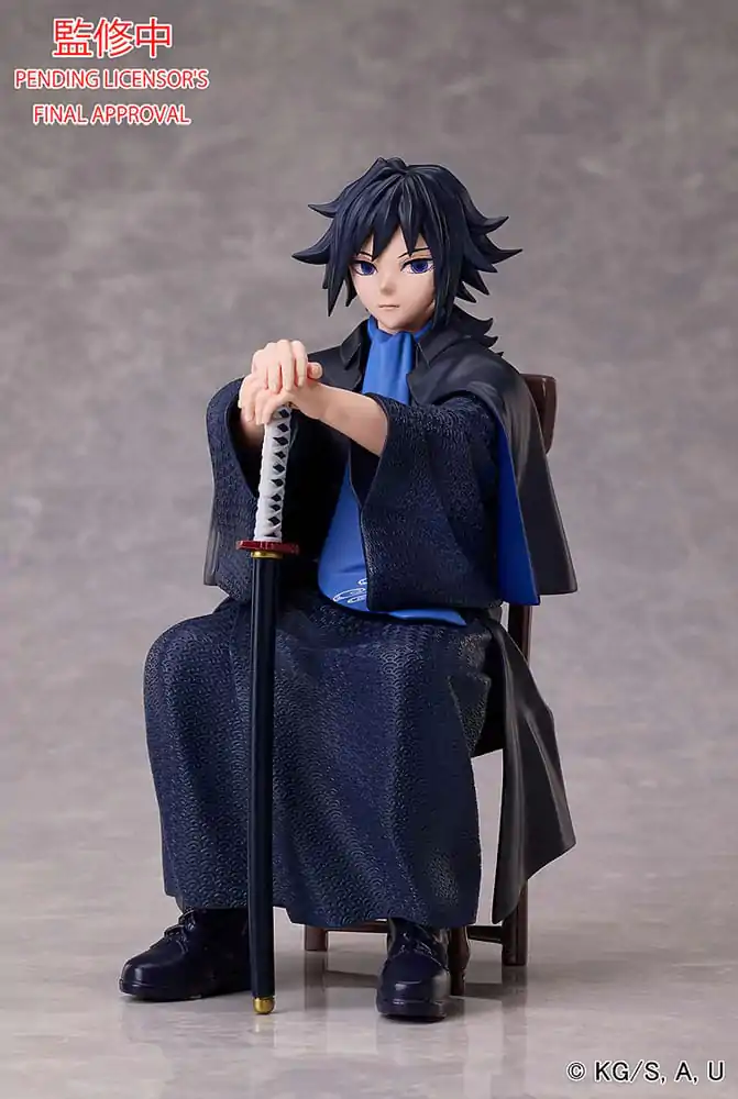 Demon Slayer: Kimetsu no Yaiba Giyu Tomioka szobor figura 16 cm termékfotó