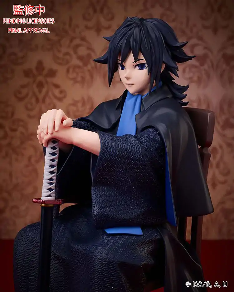 Demon Slayer: Kimetsu no Yaiba Giyu Tomioka szobor figura 16 cm termékfotó