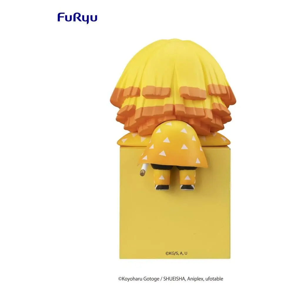 Demon Slayer: Kimetsu no Yaiba Hikkake Agatsuma Zenitsu A PVC szobor figura 10 cm termékfotó