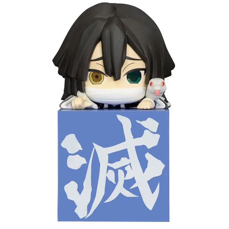 Demon Slayer: Kimetsu no Yaiba Hikkake Hashira 1 Iguro Obanai PVC szobor figura 10 cm termékfotó