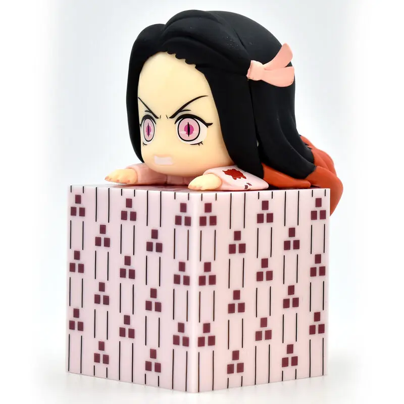 Demon Slayer: Kimetsu no Yaiba Hikkake Nezuko Kollekció 3 szobor figura 10cm termékfotó