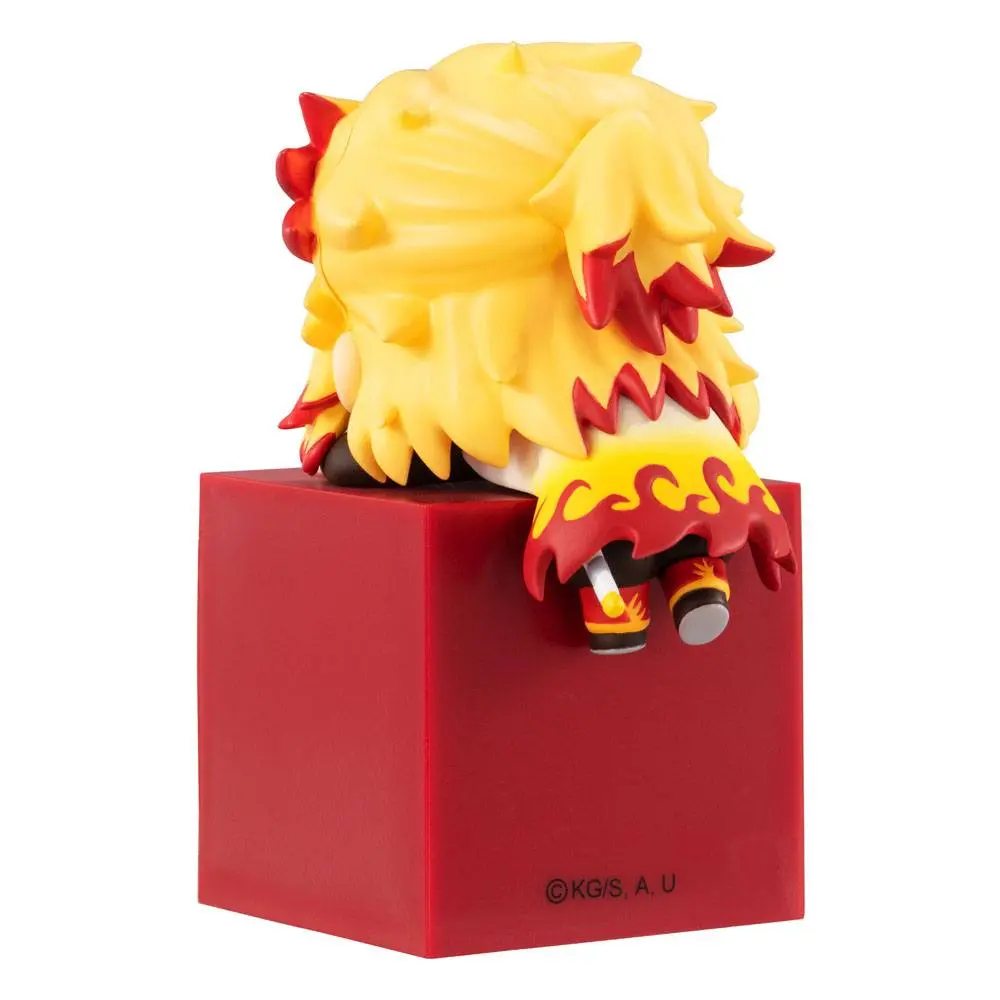 Demon Slayer: Kimetsu no Yaiba Hikkake Rengoku Kyojuro B PVC szobor figura 10 cm termékfotó