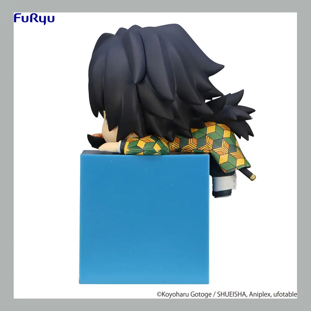 Demon Slayer: Kimetsu no Yaiba Hikkake Tomioka Giyu His favorite food is Salmon and Radish PVC szobor figura 10 cm termékfotó