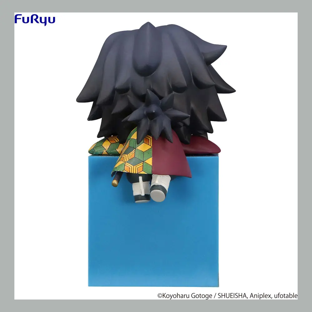 Demon Slayer: Kimetsu no Yaiba Hikkake Tomioka Giyu Why did you say that everyone hates me? PVC szobor figura 10 cm termékfotó
